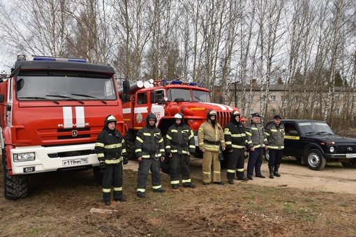 🔥🚒Учения по ликвидации природных пожаров состоялись вчера в городском округе Лотошино